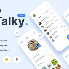 Talky Chat Video Messenger App